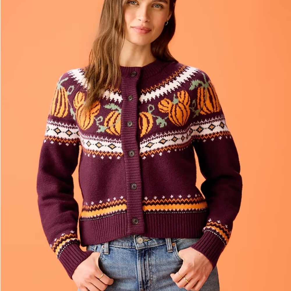 Old Navy x Disney Pumpkin Cardigan